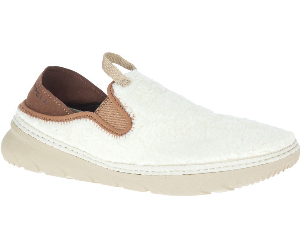 Slip On Senhora - Merrell Hut Moc Cocoa - Branco - CVX128376